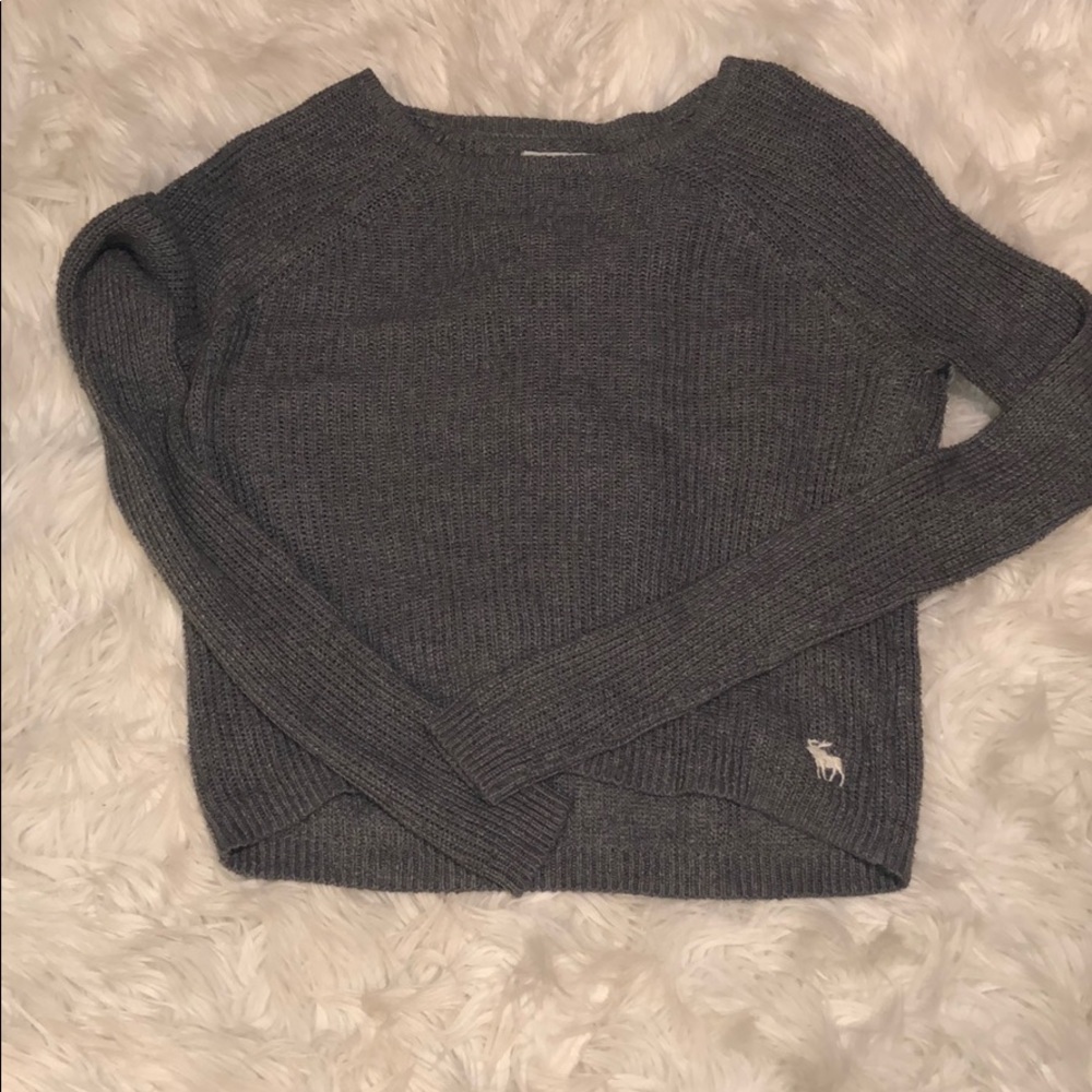 Crop sweater top